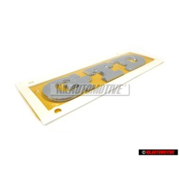VW Originale GTD Posteriore Logo Emblema Scritta Cromo - 5G0853675R 2ZZ