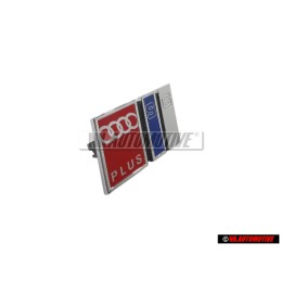 Audi Originale S6 PLUS Fronte Logo Emblema Scritta Cromo Rosso - 4A5853736D 2ZZ
