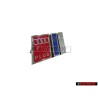 Audi Originale S6 PLUS Fronte Logo Emblema Scritta Cromo Rosso - 4A5853736D 2ZZ