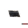 Audi Originale S6 PLUS Fronte Logo Emblema Scritta Cromo Rosso - 4A5853736D 2ZZ