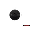 VW Originale Bottone Per Tappeto Nero Satinato - 3D0864812A B41