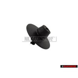 VW Originale Bottone Per Tappeto Nero Satinato - 3D0864812A B41