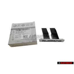 Audi Originale QUATTRO Fronte Logo Emblema Scritta Cromo - 4E0853736A 2ZZ