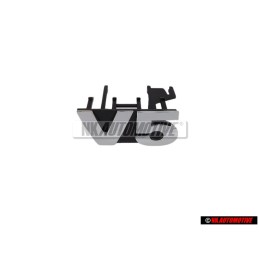 VW Originale V5 Fronte Logo Emblema Scritta Cromo - 1J6853679 FDY