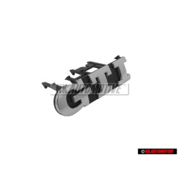 VW Originale GTI Fronte Logo Emblema Scritta Cromo - 1J6853679C FDY