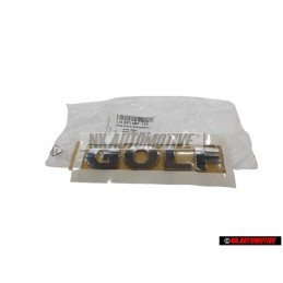 VW Originale GOLF Posteriore Logo Emblema Scritta Cromo - 1J6853687 739