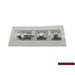 VW Originale GTI Posteriore Logo Emblema Scritta Cromo - 6N0853675 739