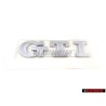 VW Originale GTI Posteriore Logo Emblema Scritta Cromo - 6N0853675 739
