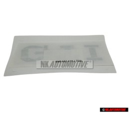 VW Originale GTI Posteriore Logo Emblema Scritta Cromo - 6N0853675 739