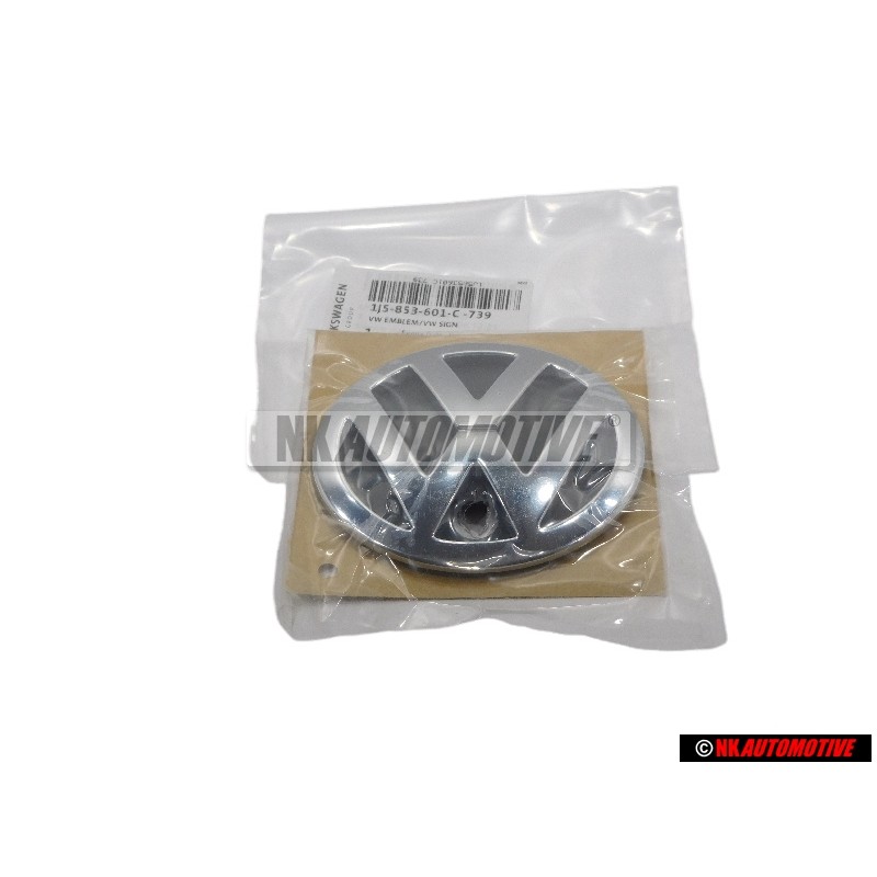 VW Originale Posteriore Logo Emblema Simbolo Cromo - 1J5853601C 739