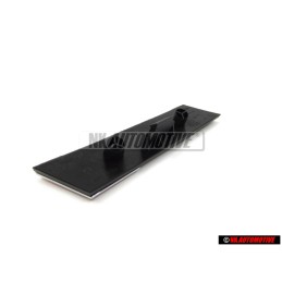 Audi Originale RS6 Fronte Logo Emblema Scritta Nero Cromo Rosso - 4B0853736B 2ZZ