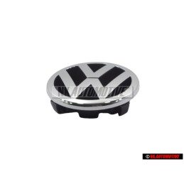 VW Originale Fronte Logo Emblema Simbolo Cromo - 1T0853601A FDY