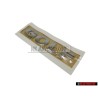 VW Originale GOLF Posteriore Logo Emblema Scritta Cromo - 1K6853687 739