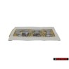 VW Originale GTI Posteriore Logo Emblema Scritta Cromo - 1K0853675BJ739