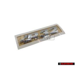VW Originale R32 Posteriore Logo Emblema Scritta Cromo - 1K0853675P 739