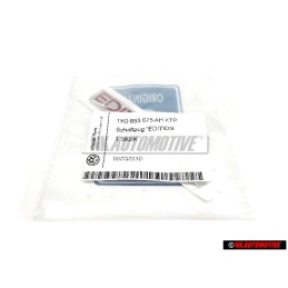 VW Originale EDITION30 Posteriore Logo Emblema Scritta - 1K0853675AHKTP