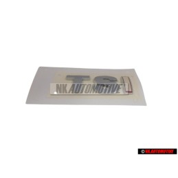 VW Originale TSI Posteriore Logo Emblema Scritta Cromo Rosso - 1K0853675AGGQF