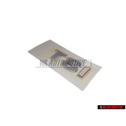 VW Originale TSI Posteriore Logo Emblema Scritta Cromo Rosso - 1K0853675AGGQF