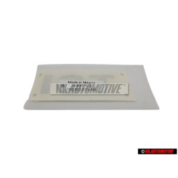 VW Originale TSI Posteriore Logo Emblema Scritta Cromo Rosso - 1K0853675AGGQF