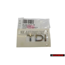 VW Originale TDI Posteriore Logo Emblema Scritta Cromo - 1K5853675B 739
