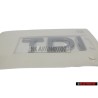 VW Originale TDI Posteriore Logo Emblema Scritta Cromo - 1K5853675B 739