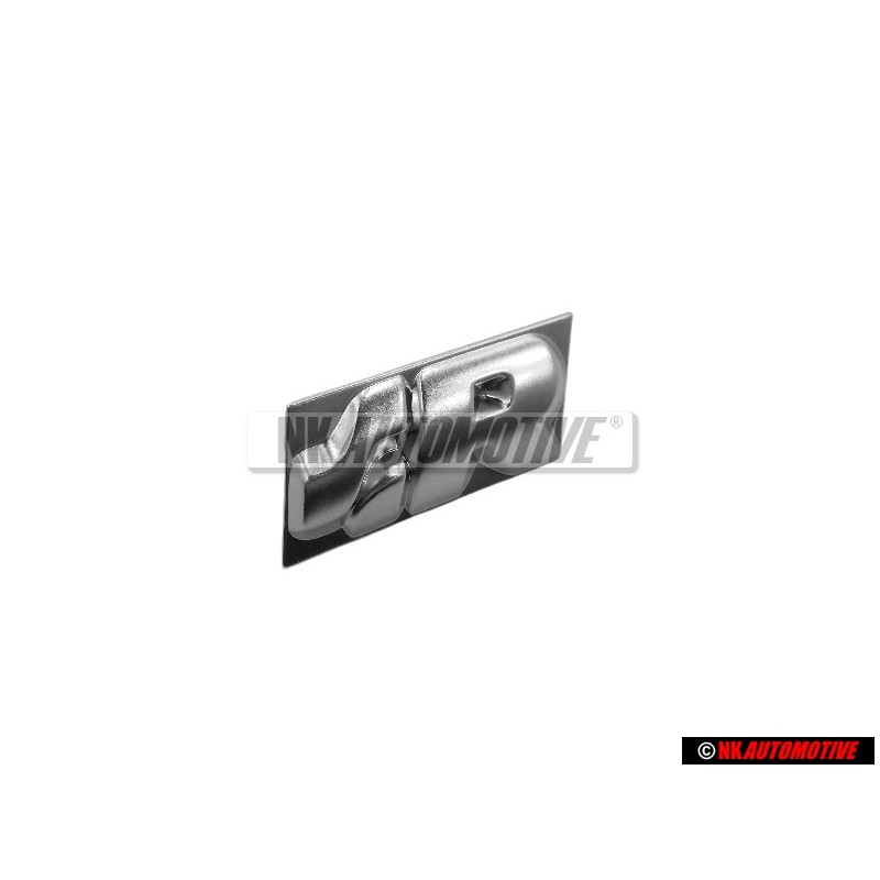 VW Originale R32 Volante Placca Logo Emblema Simbolo Alluminio - 1J0419685