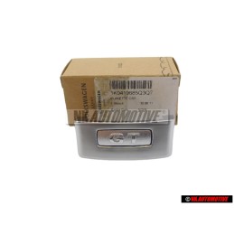 VW Originale GT Volante Placca Logo Emblema Simbolo Alluminio - 1K0419685Q 3Q7