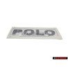 VW Originale POLO Posteriore Logo Emblema Scritta Cromo - 6N0853687H 739