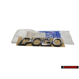VW Originale POLO Posteriore Logo Emblema Scritta Cromo - 6N0853687E Z10