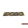 VW Originale POLO Posteriore Logo Emblema Scritta Cromo - 6N0853687E Z10
