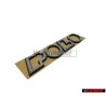 VW Originale POLO Posteriore Logo Emblema Scritta Cromo - 6N0853687E Z10