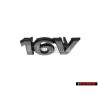 VW Originale 16V Fronte Logo Emblema Scritta Cromo - 6N0853679 Z10