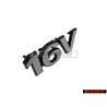 VW Originale 16V Fronte Logo Emblema Scritta Cromo - 6N0853679 Z10