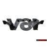 VW Originale 16V Fronte Logo Emblema Scritta Cromo - 6N0853679 Z10