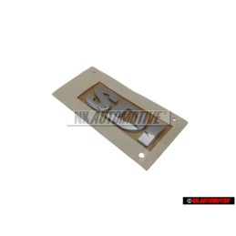 VW Originale SDI Posteriore Logo Emblema Scritta Cromo - 3B0853675G 739