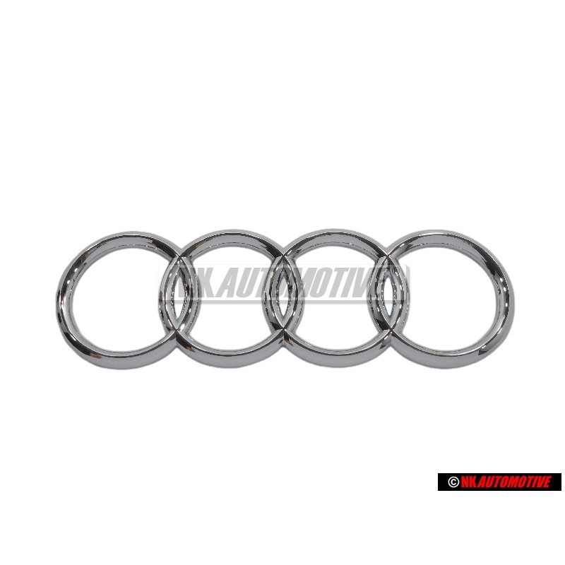 Audi Originale Anelli Posteriore Logo Emblema Simbolo Cromo - 443853742 2ZZ
