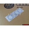 Audi Originale Anelli Posteriore Logo Emblema Simbolo Cromo - 443853742 2ZZ