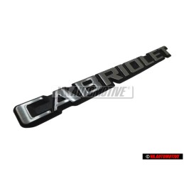 VW Originale CABRIOLET Posteriore Logo Emblema Scritta - 155853687B GX2