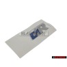 VW Originale R LINE Lato Logo Emblema Simbolo Cromo Blu - 5N0853688 HCE