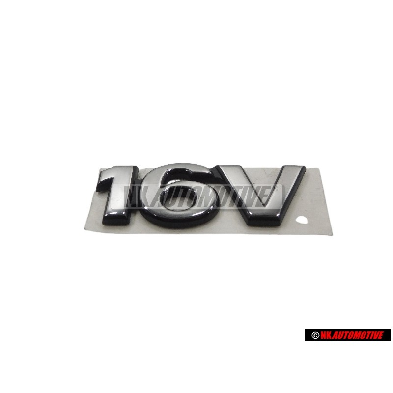 VW Originale 16V Posteriore Logo Emblema Scritta Cromo - 7M0853675C Z10
