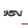 VW Originale 16V Posteriore Logo Emblema Scritta Cromo - 7M0853675C Z10