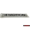 VW Originale 4MOTION Posteriore Logo Emblema Scritta Cromo - 3C0853675D FXC