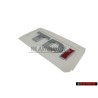 VW Originale TDI Posteriore Logo Emblema Scritta Cromo Rosso - 5K0853675APGQF