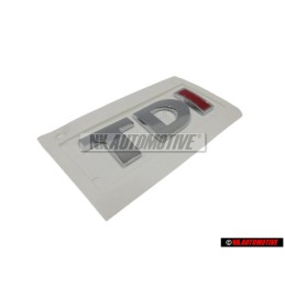 VW Originale TDI Posteriore Logo Emblema Scritta Cromo Rosso - 5K0853675APGQF