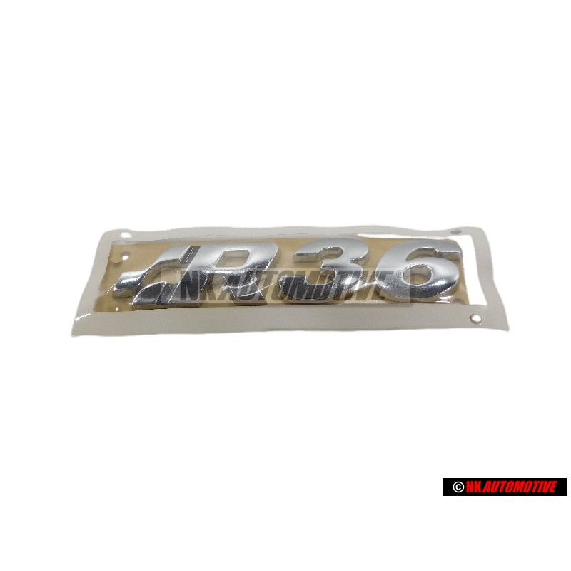 VW Originale R36 Posteriore Logo Emblema Scritta Cromo - 3C0853675AE739