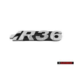 VW Originale R36 Fronte Logo Emblema Scritta Cromo - 3C0853679 PWV
