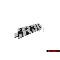 VW Originale R36 Fronte Logo Emblema Scritta Cromo - 3C0853679 PWV