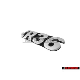 VW Originale R36 Fronte Logo Emblema Scritta Cromo - 3C0853679 PWV