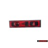 VW Originale G40 Fronte Logo Emblema Scritta Rosso - 871853679C