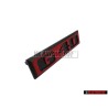 VW Originale G40 Fronte Logo Emblema Scritta Rosso - 871853679C